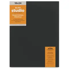 Blick Studio Cotton Canvas - 18" x 24", Traditional Profile
