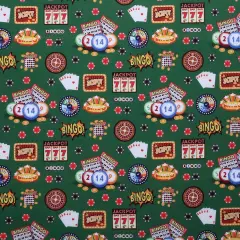 Mook Fabrics Casino Cotton Fabric [45 in. Wide] - By The Yard Casino Games
