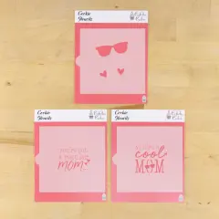 Cool Mom 3 Piece Cookie Stencil Bundle