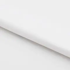 Recycled Matte Nylon Spandex Tricot Fabric White