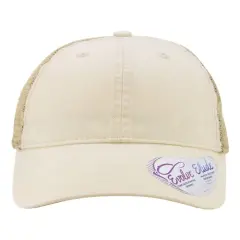 Infinity Her&reg; Women's Washed Mesh Back Cap Vanilla/Longho/Khaki