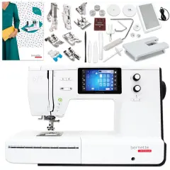 Bernette B77 Deco Sewing & Quilting Machine Bundle
