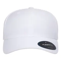 Flexfit&reg; NU Adjustable Cap White