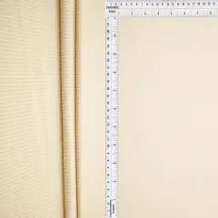 1 Yard 2x1 Yummy Rib Knit Fabric, Solid Stretch Polyester Spandex Blend, 58/60&Prime; Wide OATMEAL