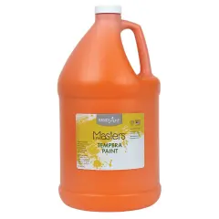 Little Masters&reg; Tempera Paint, Orange, Gallon