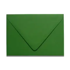 Colorplan LOCKWOOD GREEN - 91 Lb. / 135 gsm / 8 pts Matte Premium Cardstock Paper Text A2 Euro Flap Envelopes Bulk Pack of 250