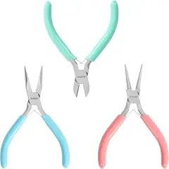 Jewelry Pliers Set, 3 Pack Jewelry Making Tool Kit