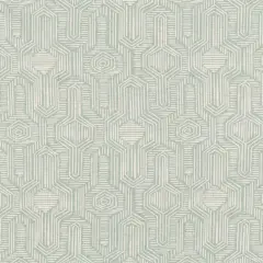 Water - Aqua & Teal Abstract & Geometric,Global Upholstery Fabric 54 Inches"