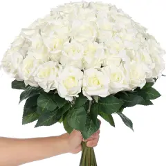 60 Pcs Artificial Roses Bouquet