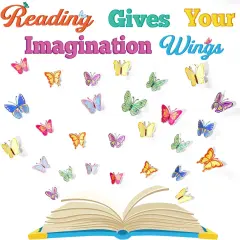 Butterfly Bulletin Board Decorations Set