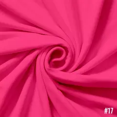 Kitcheniva DTY Brushed Stretch Fabric Sewing Decor Crafts DIY By Yard #17 neon fuchsia