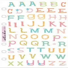 Sticko Adorable ABC Upper Vellum Stickers