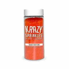 Orange Sugar Sand Sprinkles