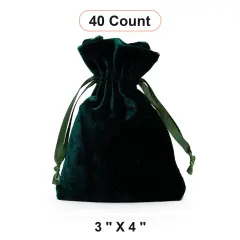 Compact Velvet Bags 3" x 4" Stylish and Soft