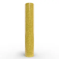 Siser&reg; Glitter Heat Transfer Vinyl, 11.8" x 60" Gold