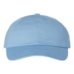 Valucap&reg; Adult Bio Washed Classic Dad Hat Sky Blue