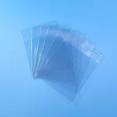 Clear Self-Sealing Poly Bags 5 1/4'' x 7 1/8'' 1.2 Mil