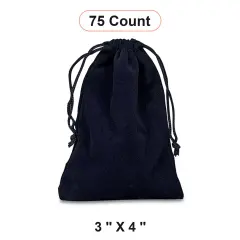 Velour Storage Pouch 3" x 4" Durable Velvet Bags
