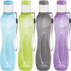 4-Pack Sports Water Bottle (Pastel)