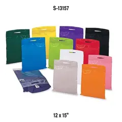Eco Friendly Die Cut Handle Bags 12 x 15"