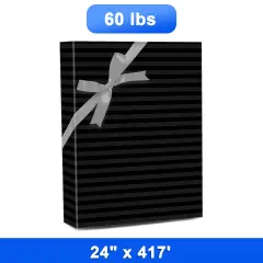 Extra Long Striped Paper Roll 24'' x 417' 60 lbs