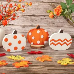Fall Pumpkin Table Decorations