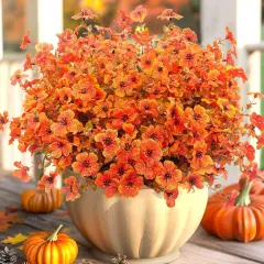 Artificial Mums Fall Flowers - 12 Bundles