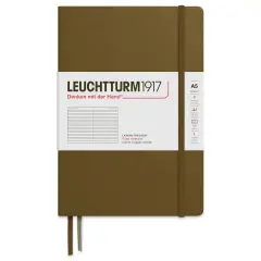Leuchtturm1917 Ruled Hardbound Notebook - Spice Brown, 5-3/4" x 8-1/4"