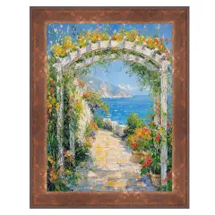 Rust Patina Bronze Gold Black Picture Frame 14x18 frame