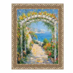 Versailles Silver Ornate Antique Picture Frame 16x24 frame