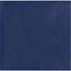1200 pc Bulk Navy 2 Ply Beverage Napkins