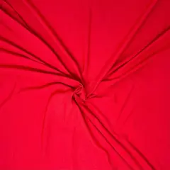 1 Yard Jersey Knit Cotton Spandex Fabric for Comfortable Fashion and Craft Use 58"-60" Wide Red