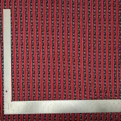 1 Yard Floral Liverpool Knit Fabric for Apparel Projects with Stretch and Crepe Texture 58/60 inches Width Red