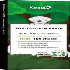 Koala Sublimation Paper - 150 Sheets for Inkjet Heat Transfer