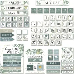 Classroom Calendar Set Bulletin Board Decor