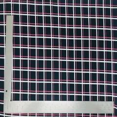 1 Yard Liverpool Knit Floral Print Fabric, Stretch Crepe Texture for Elegant Apparel & Crafts 58"-60" Width Black/Pink