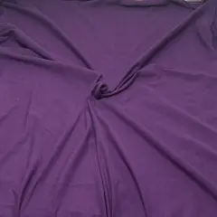 1 Yard Stretch Cotton Spandex Jersey Knit Fabric for Leggings, Tops and DIY Crafts 58/60 Inches Wide Eggplant