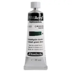 Schmincke Primacryl Professional Acrylic Paint - Cobalt Green Deep, 35 ml Tube
