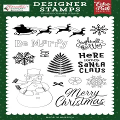 Christmas Express Stamp Set-Here Comes Santa Claus