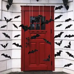 36PCS Halloween Hanging Bat