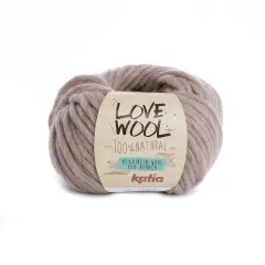 Katia Love Wool Premium Wool Alpaca Yarn Beige