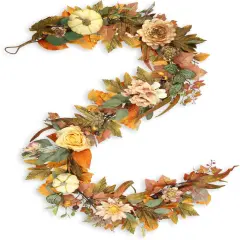 Fall Garland, 6 FT Pumpkin Garlands