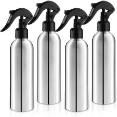 250ml/8 Oz Aluminum Spray Bottles - 4