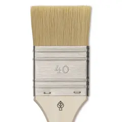 Da Vinci Synthetic Bristle Mottler Brushes - 2429 Mottler, Size 40, Short Handle