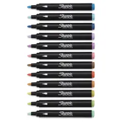 Sharpie Creative Acrylic Markers - Set of 12, Earth Tones Mineral, Bullet Tip