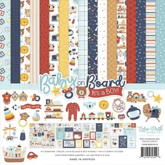 Echo Park Baby On Board - Boy Collection Kit