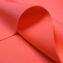 Spacer Scuba Knit Fabric Coral - UV/Black R