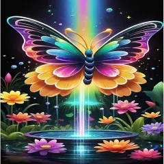 Butterfly Diamond Painting Kits for Adults-Butterfly Diamond Art Kits for Adults