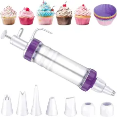 Dessert Decorating Syringe Set, Icing Piping Kit