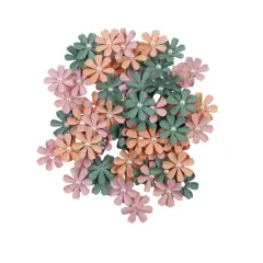 Indigo Collection Flowers - Always Together - 60 Pcs, 1 "